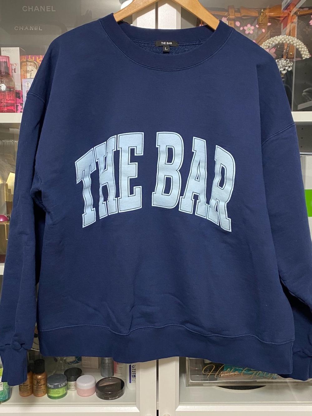 The Bar Navy Blue Sweatshirt